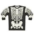 Punk skeleton bones graphic sweatshirt