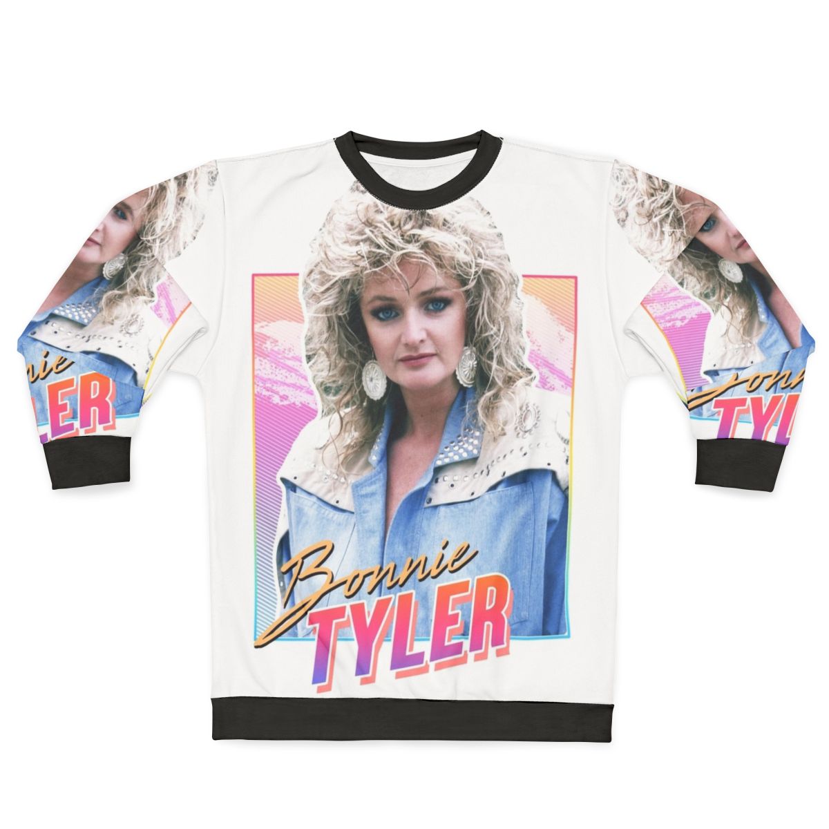 Bonnie Tyler 80s Design Sweatshirt