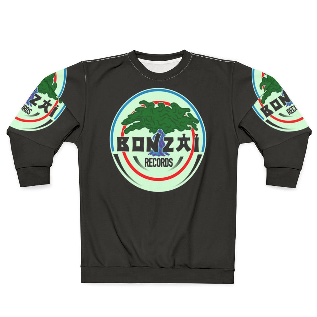 Bonzai Records 90s Hardcore Techno Rave DJ Sweatshirt
