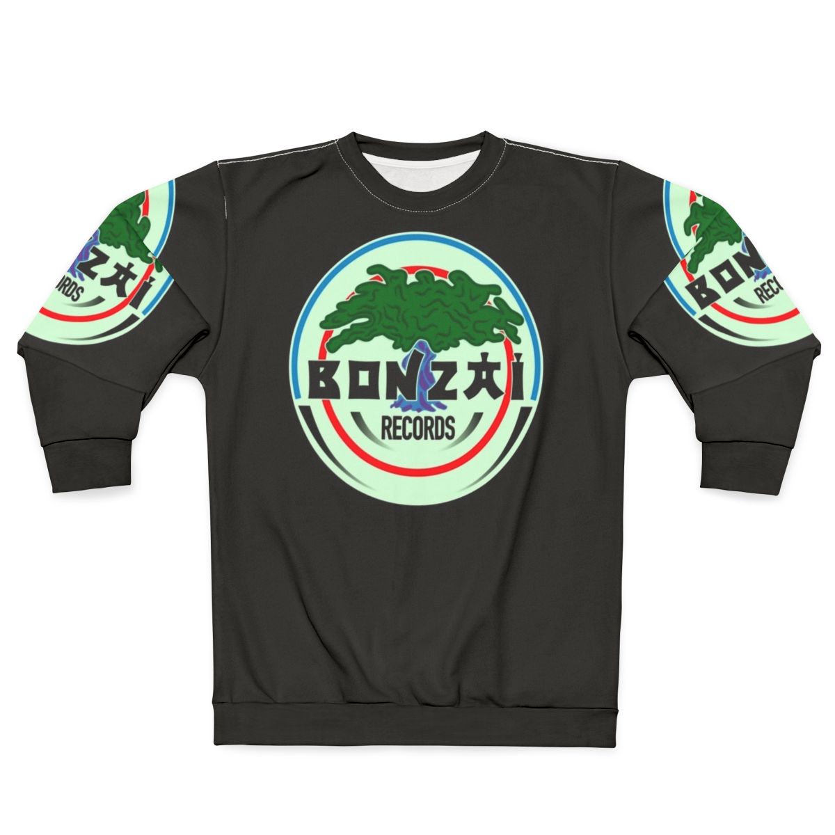 Bonzai Records 90s Hardcore Techno Rave DJ Sweatshirt