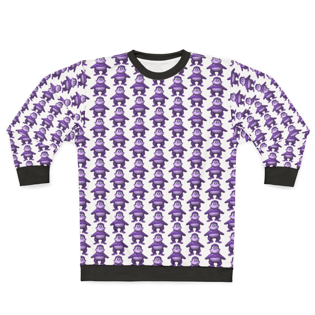 Bonzi Buddy themed sweatshirt for retro gaming enthusiasts