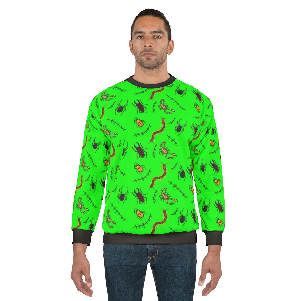 Creepy Oogie Boogie Bugs Halloween Sweatshirt