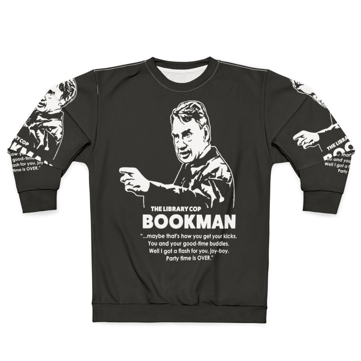 Bookman Sweatshirt - Unique Librarian and Bookworm Apparel
