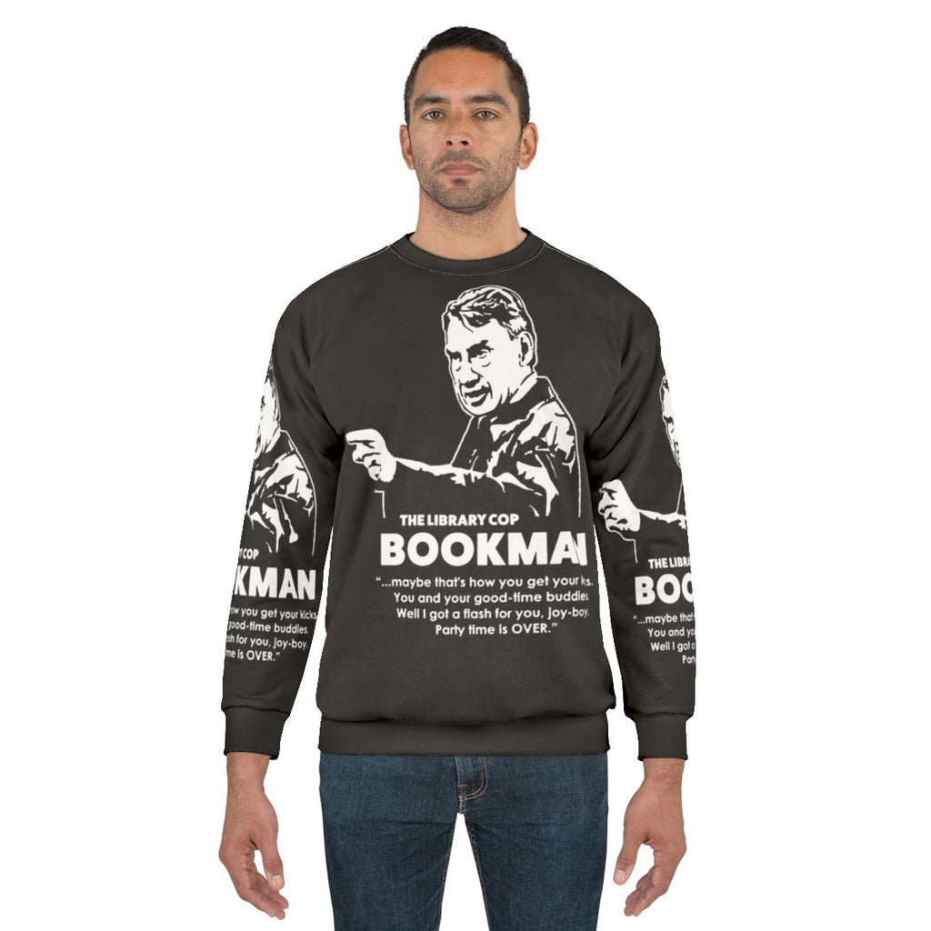 Bookman Sweatshirt - Unique Librarian and Bookworm Apparel
