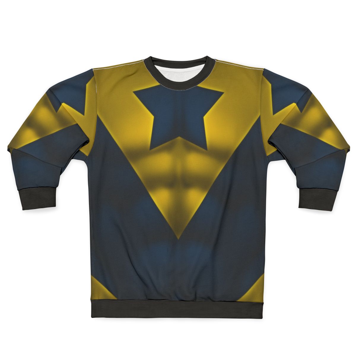 Booster Gold superhero art sweatshirt
