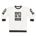 Space Force Netflix Sweatshirt with Boots on the Moon Design