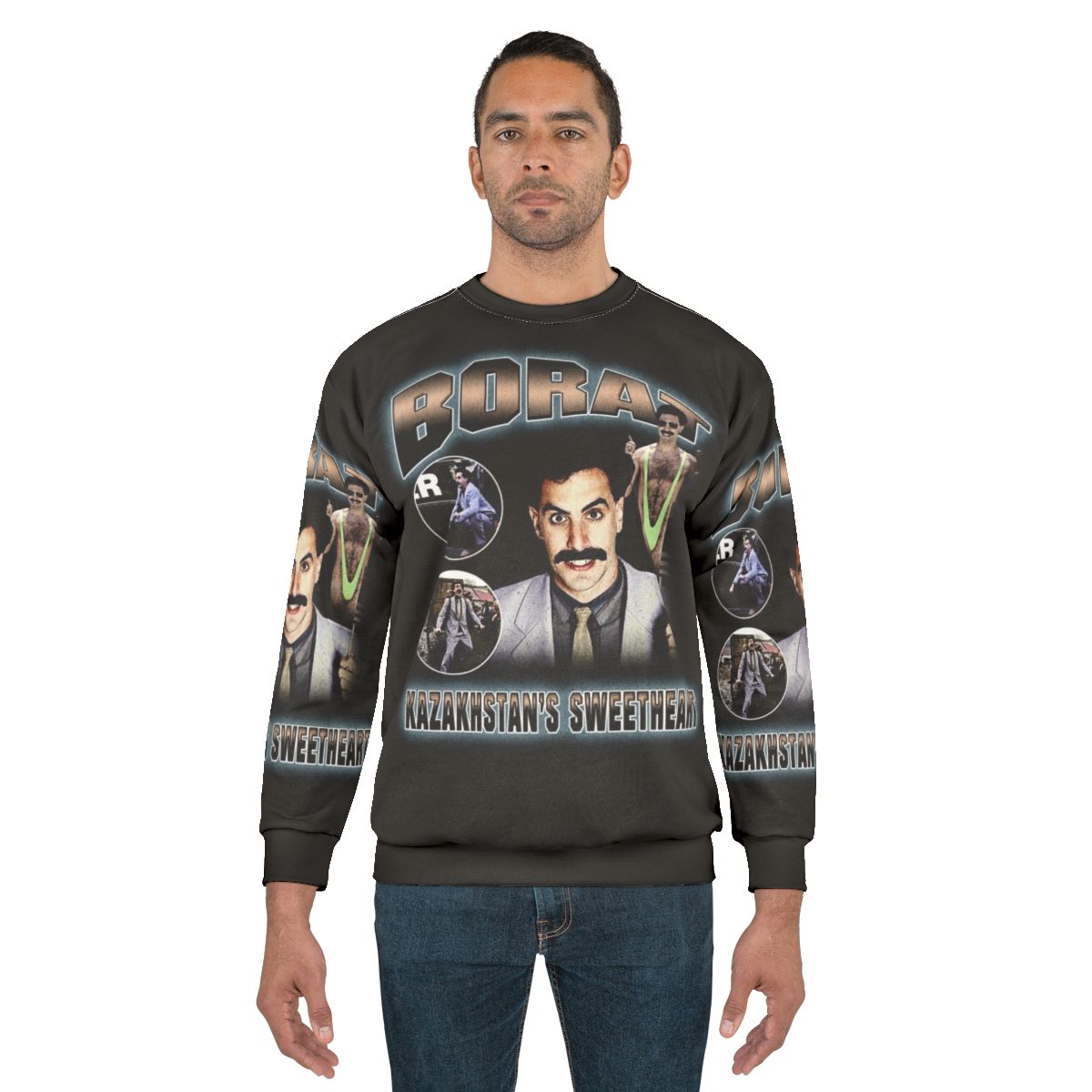 Vintage Borat Inspired Retro Sweatshirt