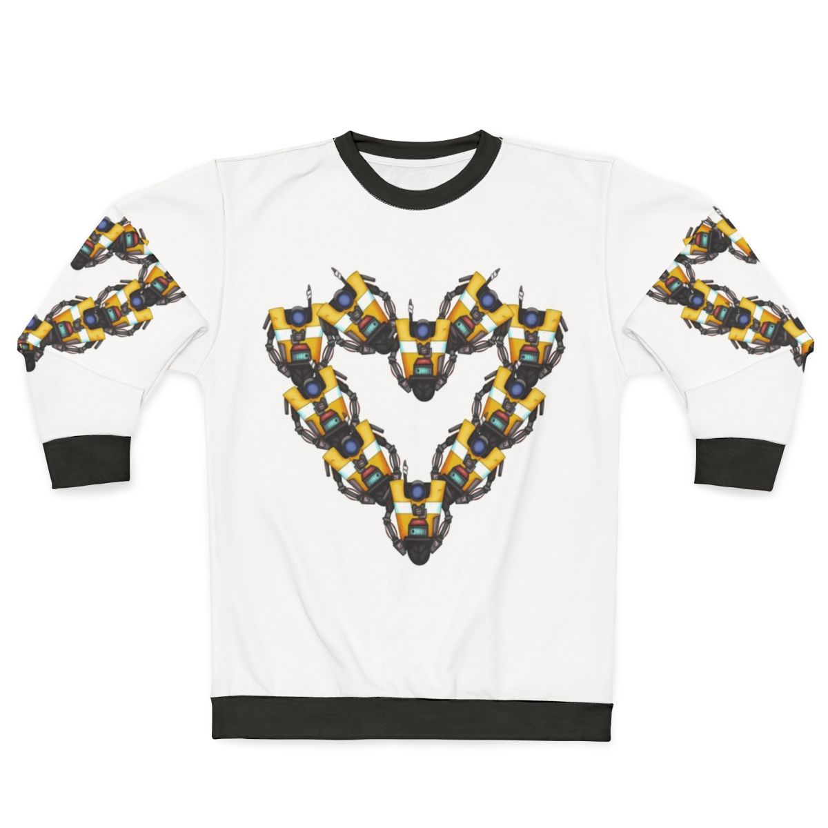 Borderlands Claptrap Heart Sweatshirt