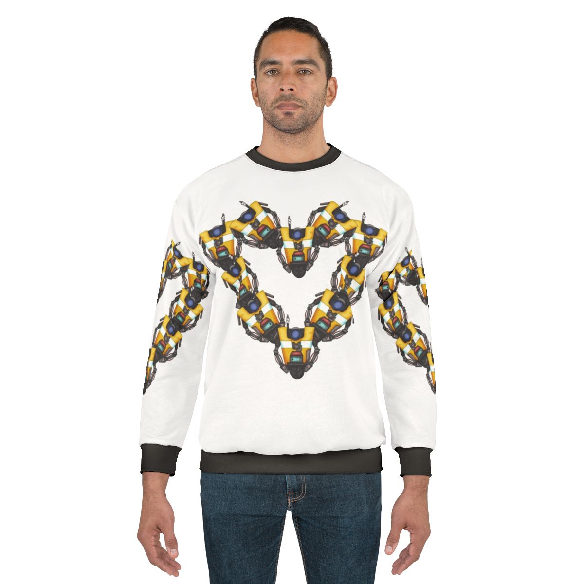 Borderlands Claptrap Heart Sweatshirt