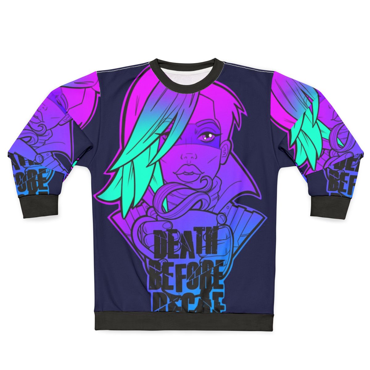 Borderlands Lorelei Death Before Decaf Sweatshirt