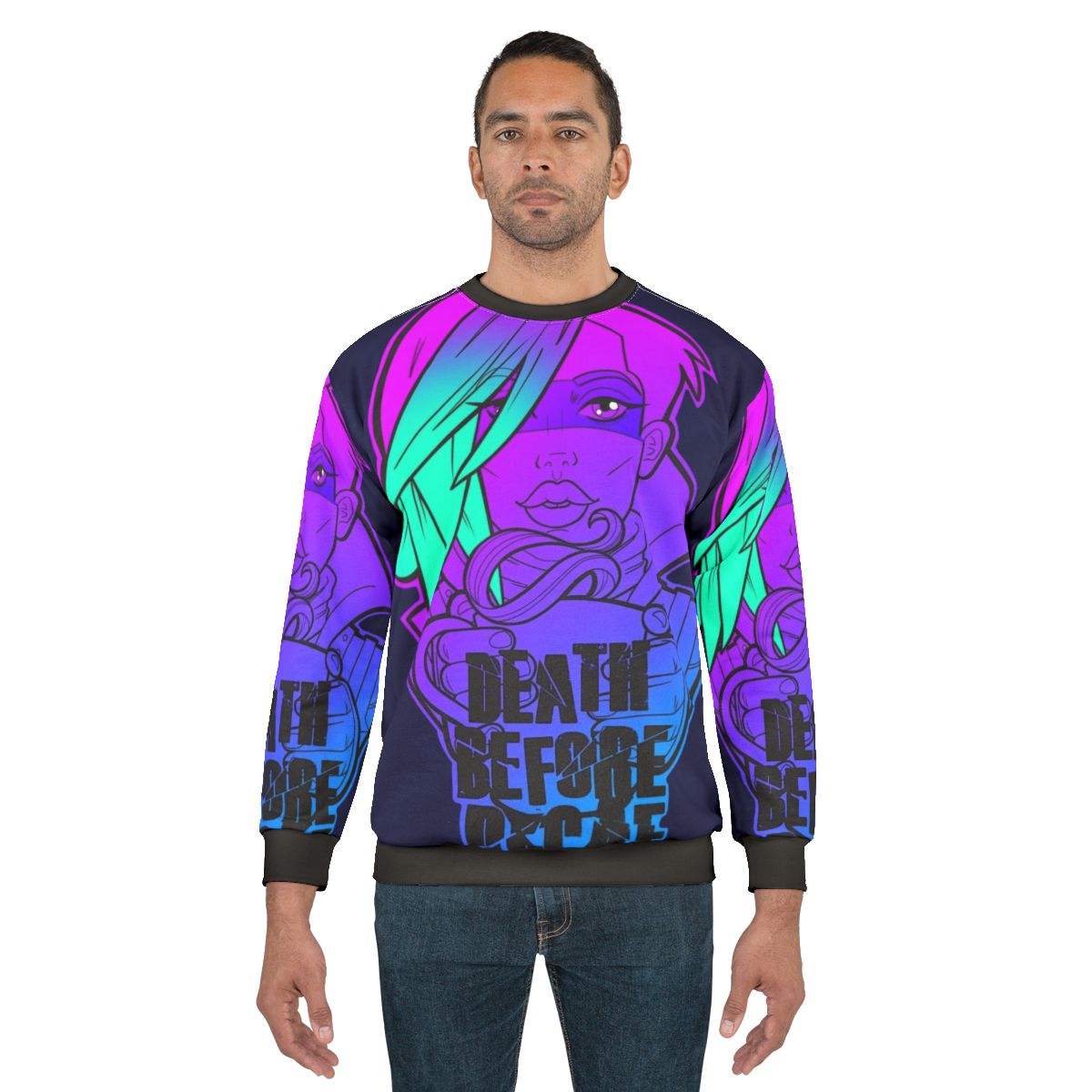Borderlands Lorelei Death Before Decaf Sweatshirt