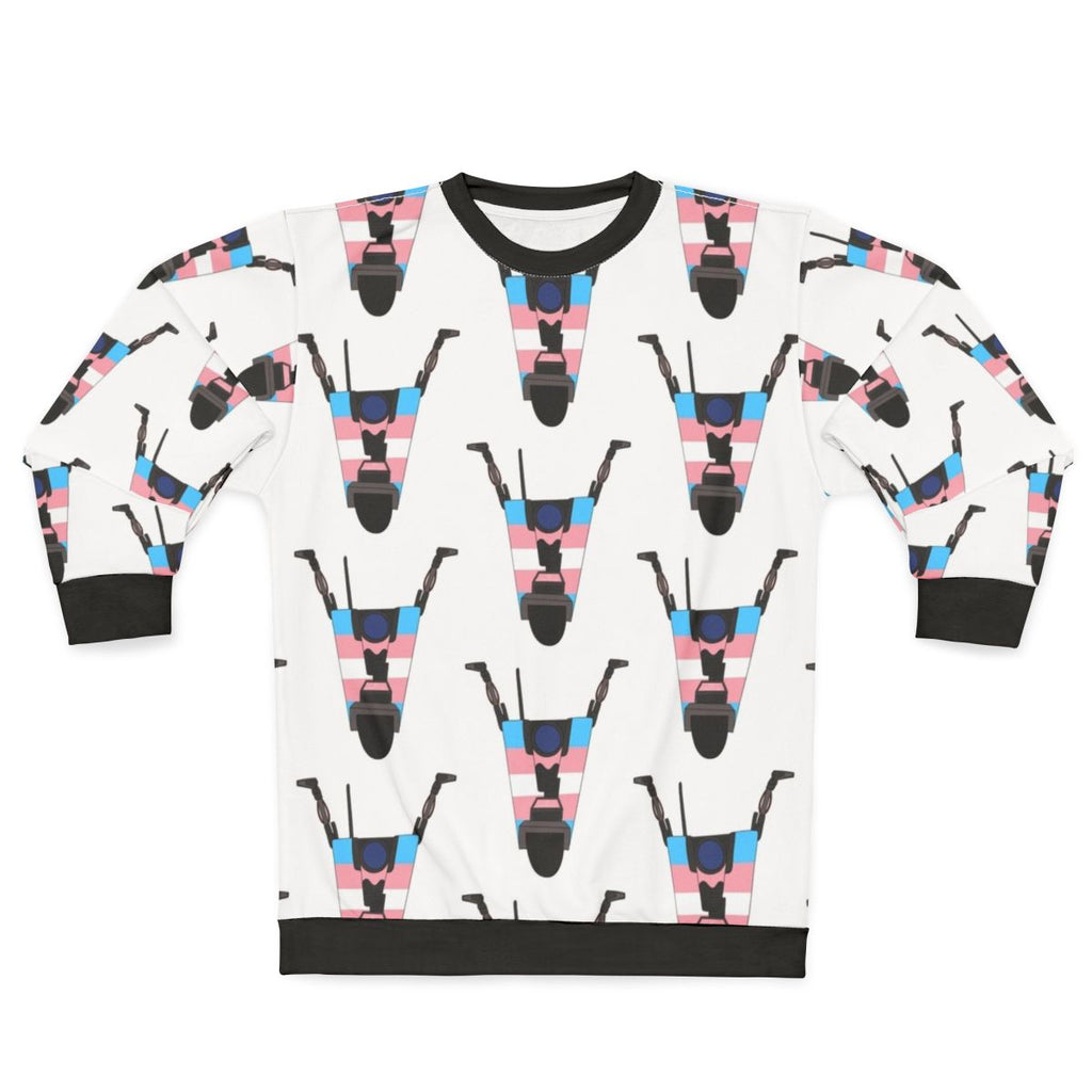 Borderlands Trans Pride Claptrap Sweatshirt