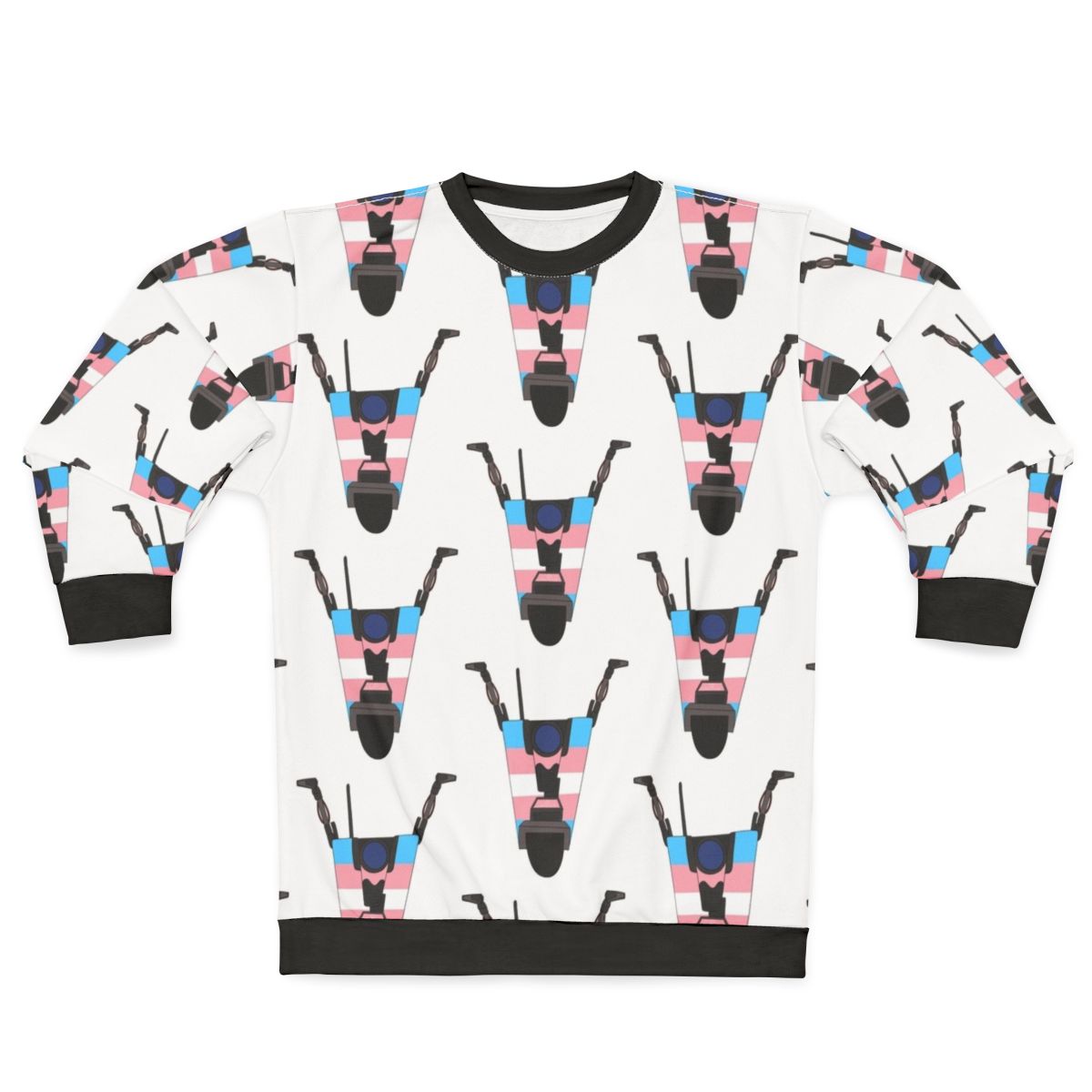 Borderlands Trans Pride Claptrap Sweatshirt