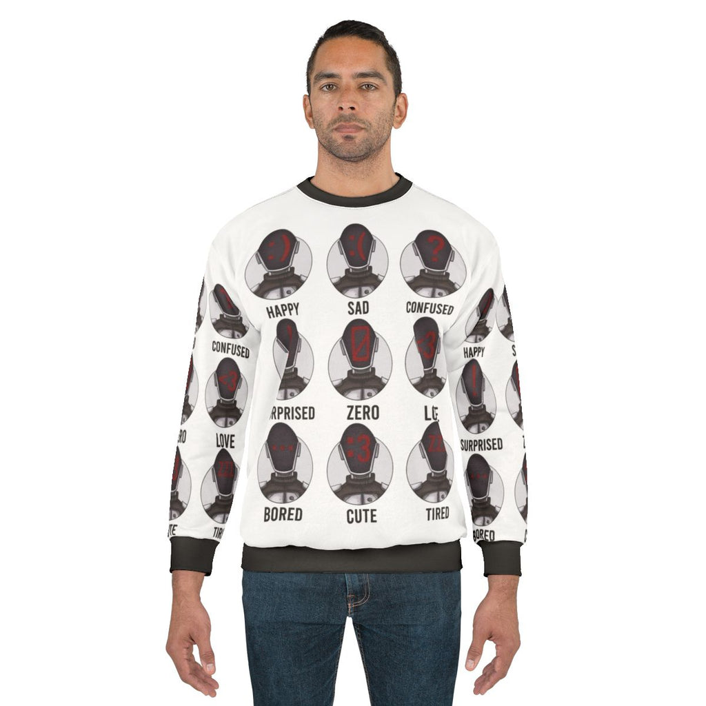 Borderlands Zer0 Facial Expressions Sweatshirt