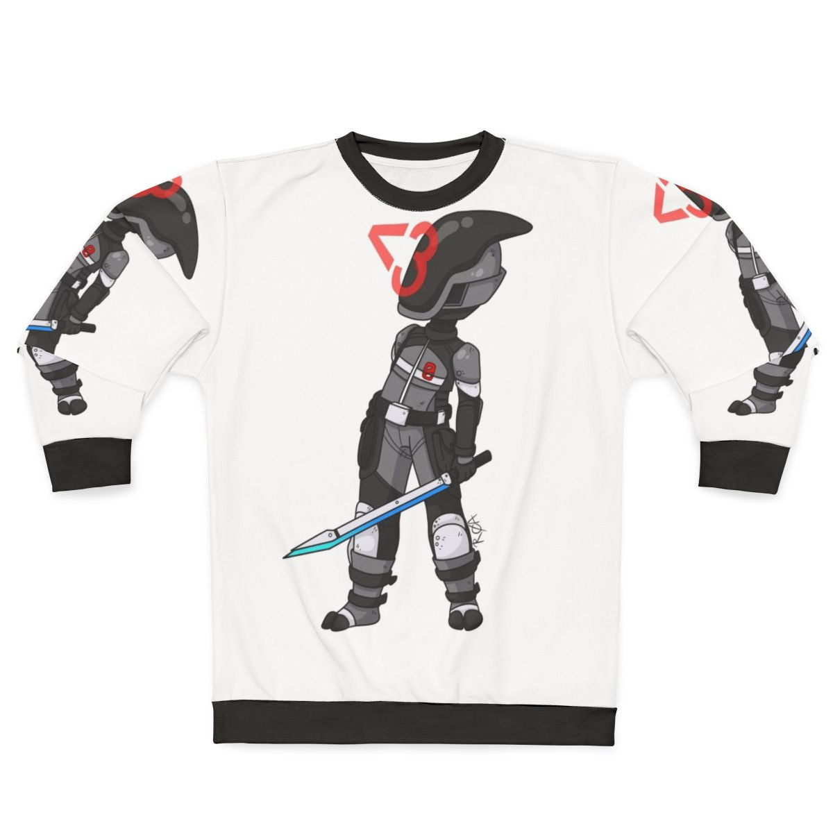 Borderlands Zer0 Sweatshirt featuring the iconic character Zer0