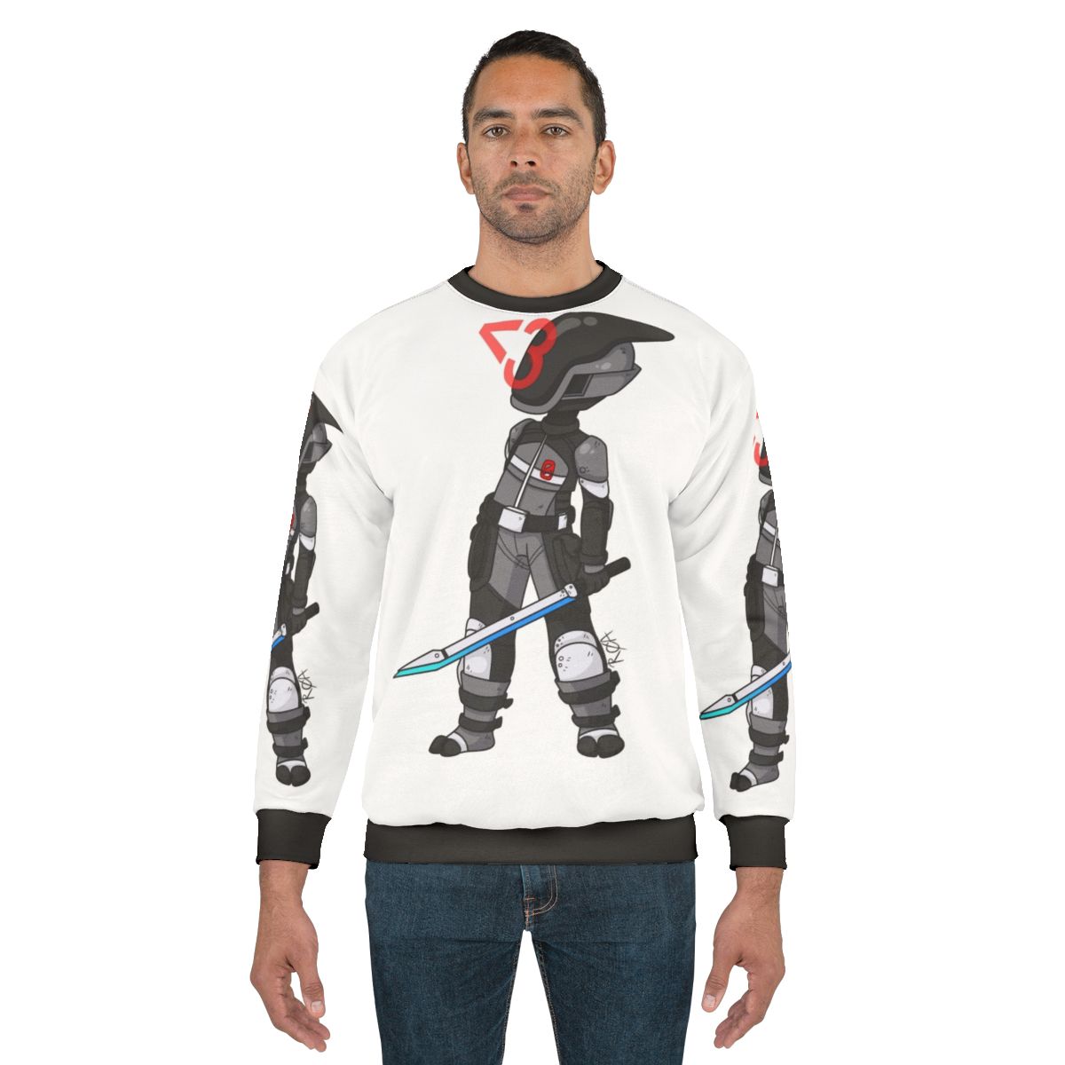 Borderlands Zer0 Sweatshirt featuring the iconic character Zer0