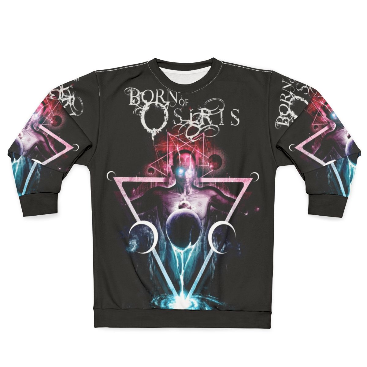 Born Of Osiris Abstract Chaos Metalcore Sweatshirt