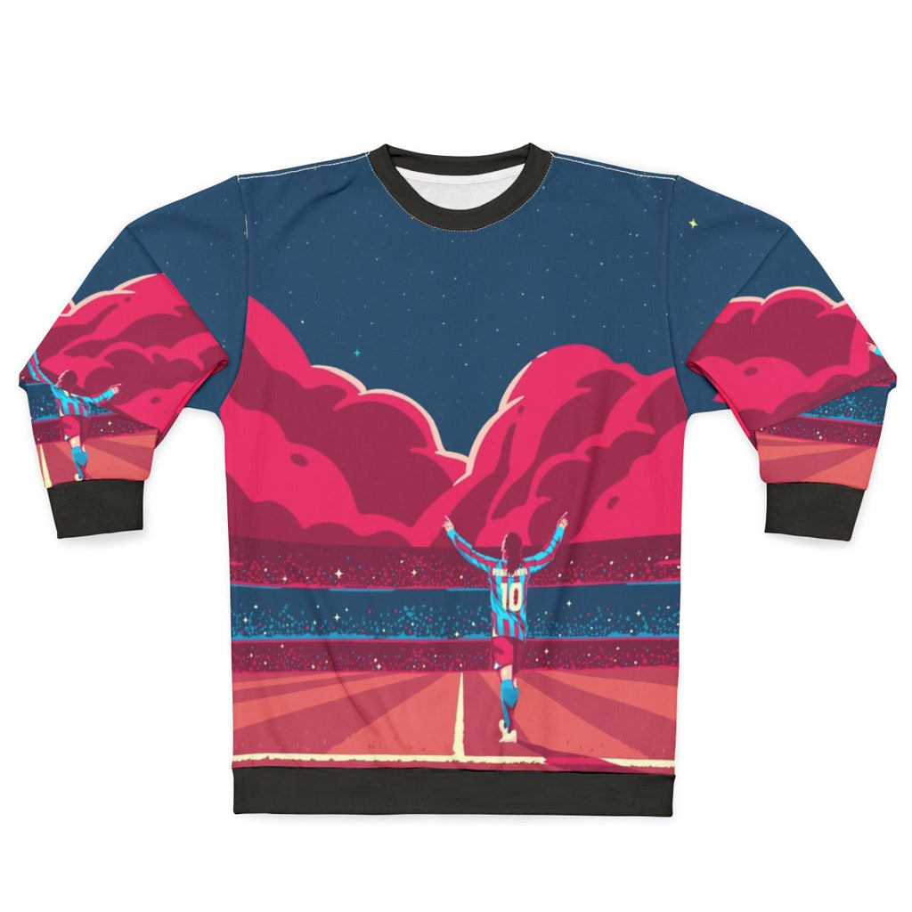 Colorful "Born to be a Star" Ronaldinho Football Sweatshirt