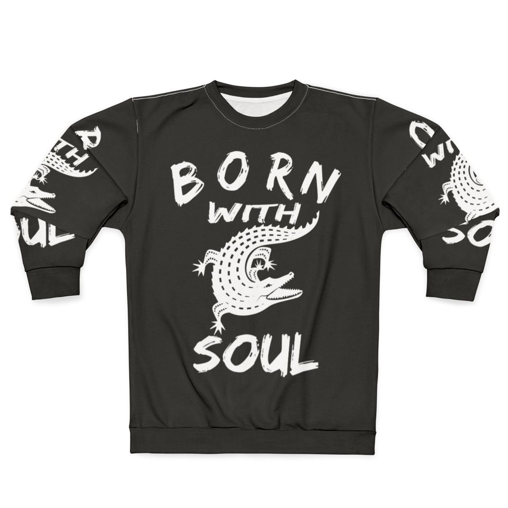 Alligator Soul Sweatshirt with Reptile Design
