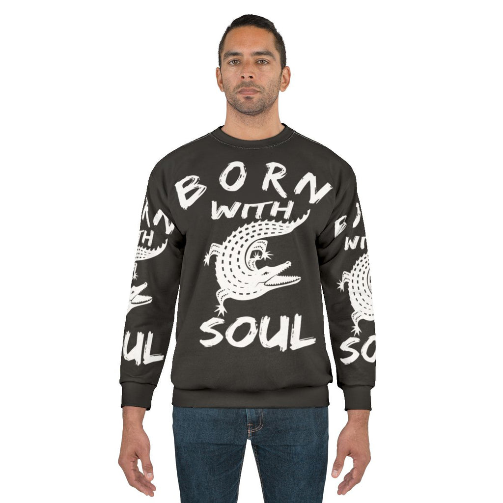 Alligator Soul Sweatshirt with Reptile Design