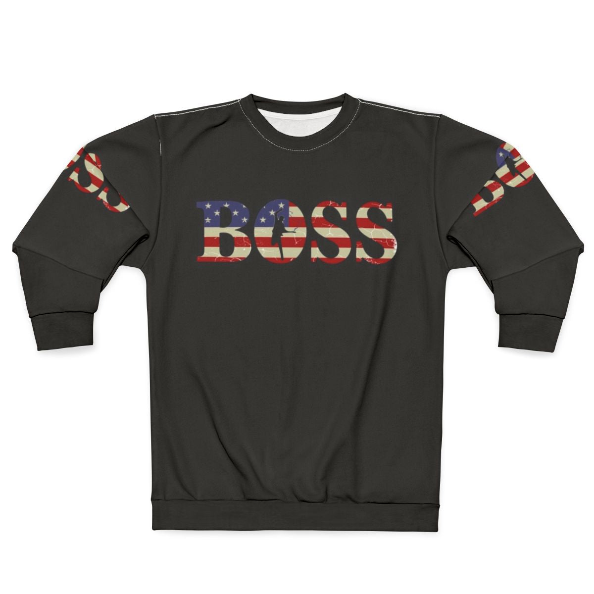 Boss Bruce American Flag Sweatshirt
