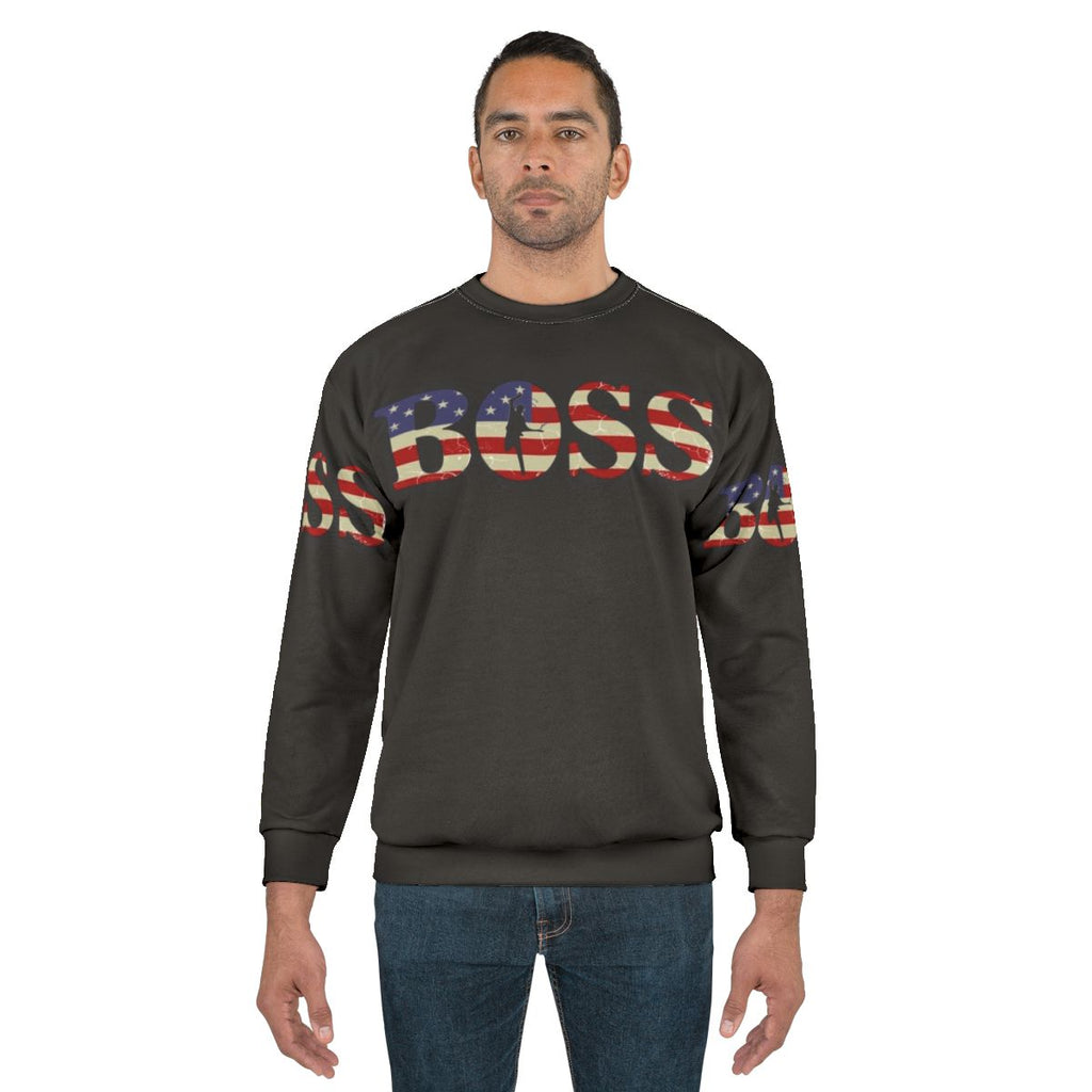 Boss Bruce American Flag Sweatshirt