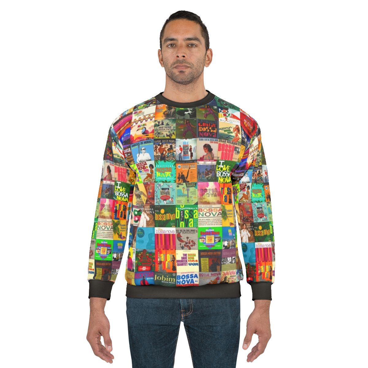 Bossa Nova Inspired Music Sweatshirt