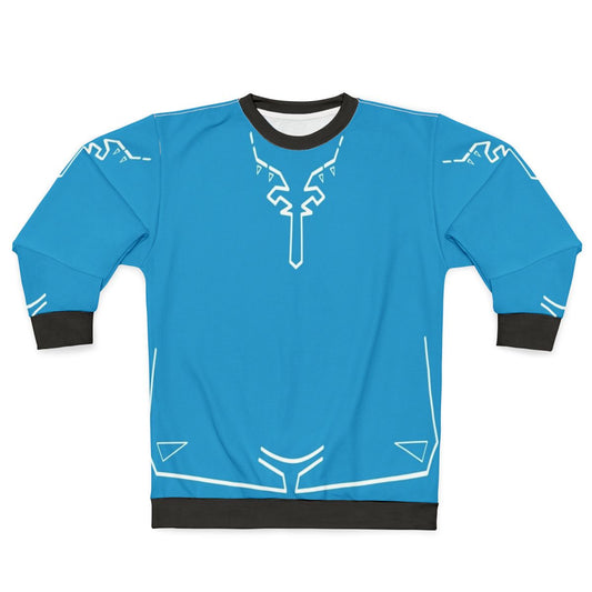 BOTW Champion Tunic Sweatshirt featuring Link's iconic tunic from Legend of Zelda: Breath of the Wild