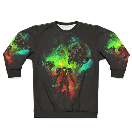 Bounty Hunter of Space Retro Gamer Sweatshirt