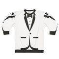 Bow tie tuxedo sweatshirt for men and cats