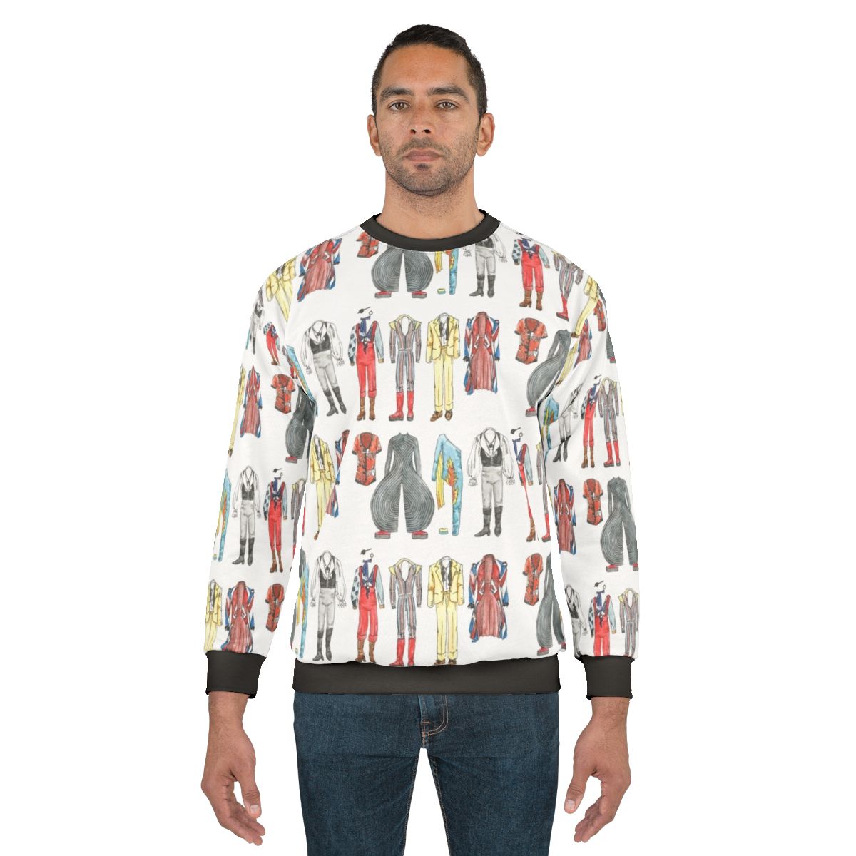 David Bowie Ziggy Stardust Inspired Sweatshirt
