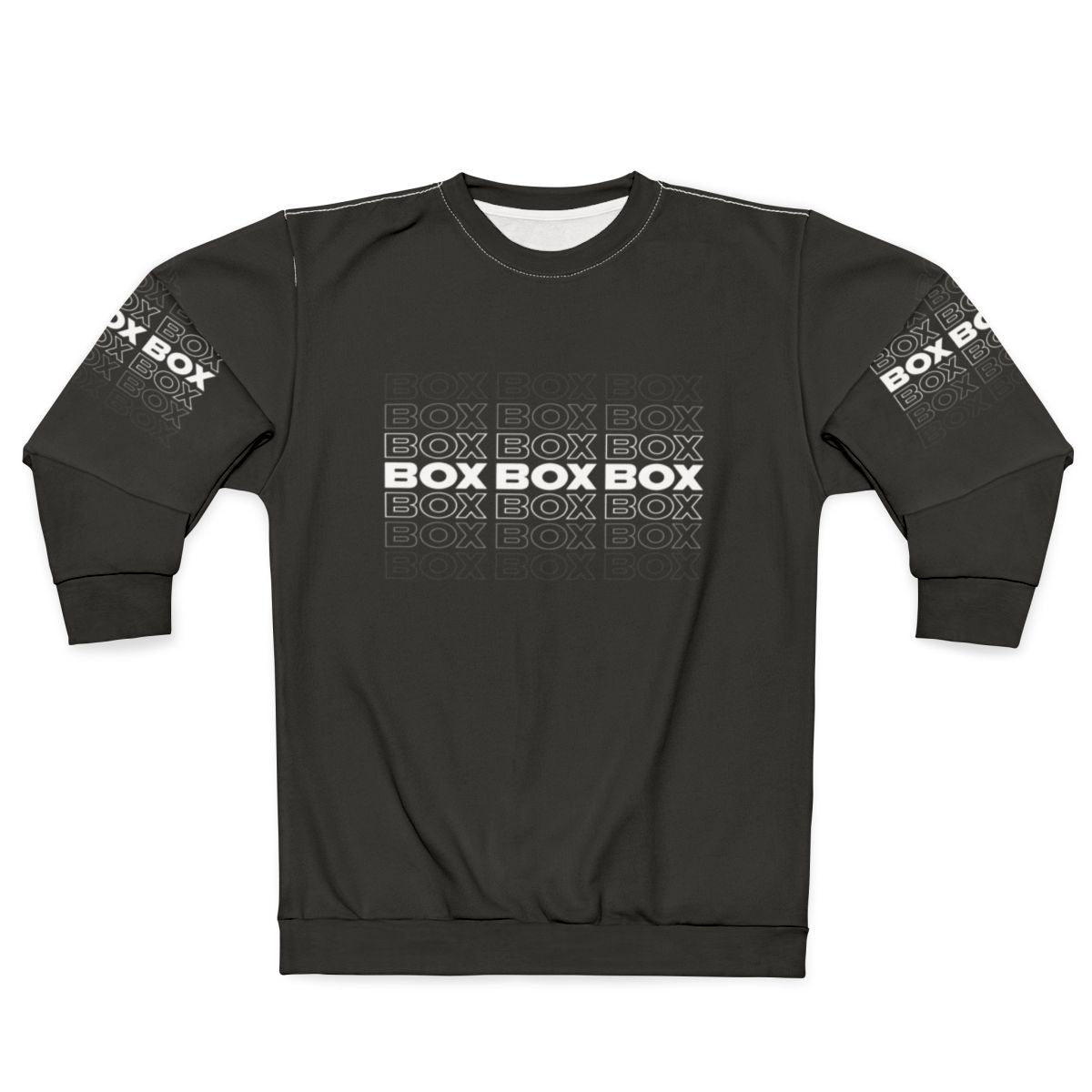 F1 Faded Text Design Sweatshirt