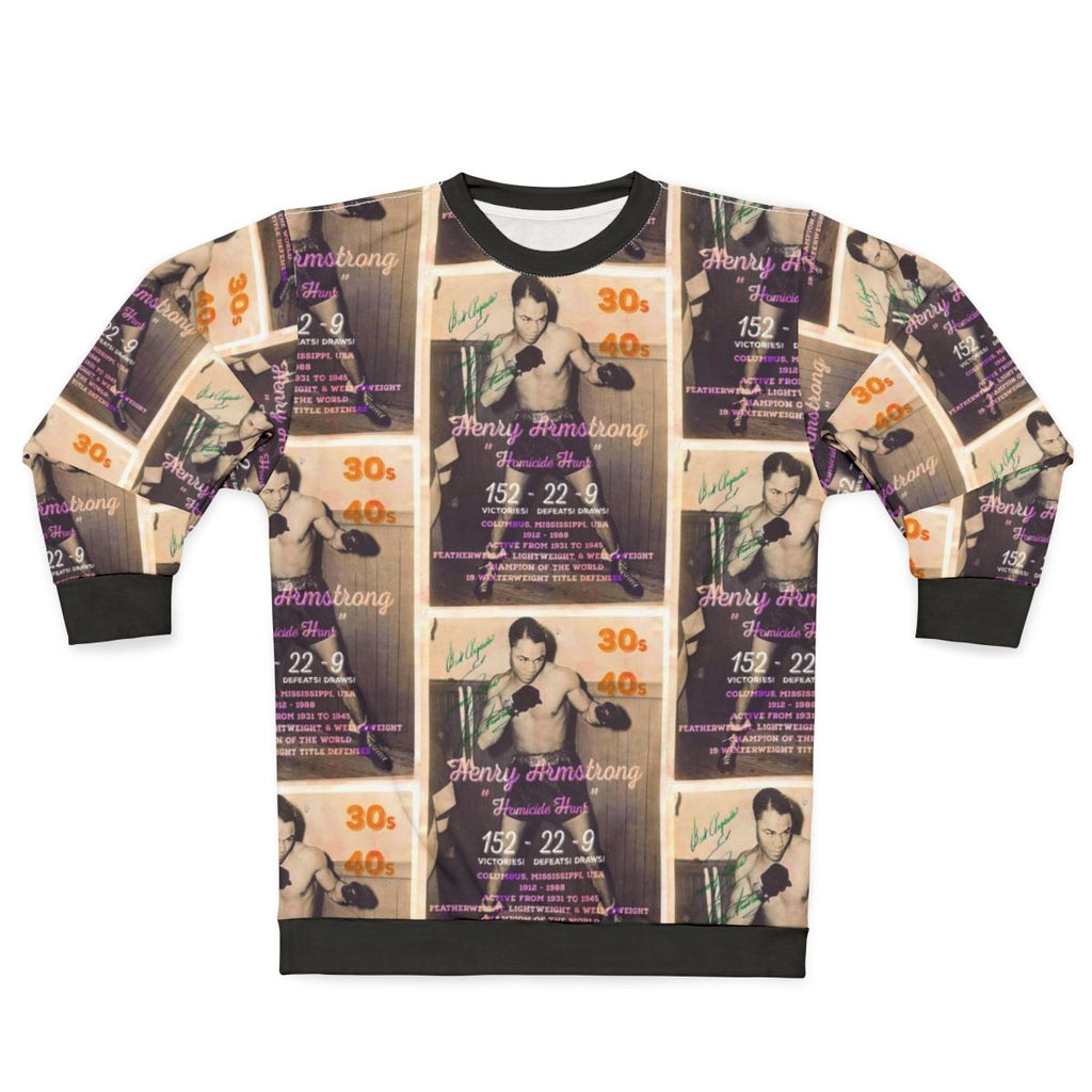 Vintage Boxing Sweatshirt featuring Hank "Homicide" design