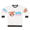 Anime boys novelty sweatshirt with kawaii design