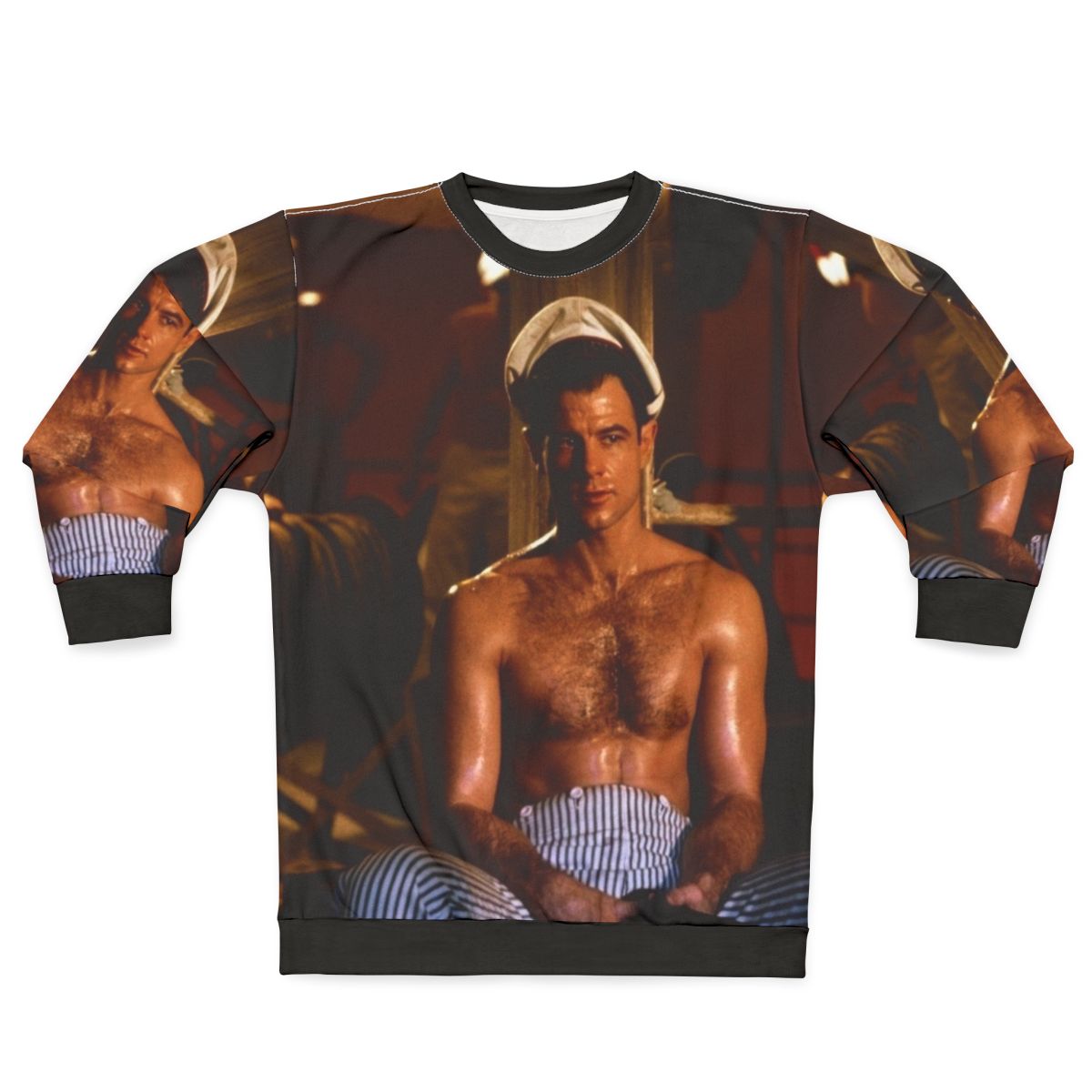 Brad Davis Querelle Sweatshirt - Iconic 1980s Gay Muscle Fashion