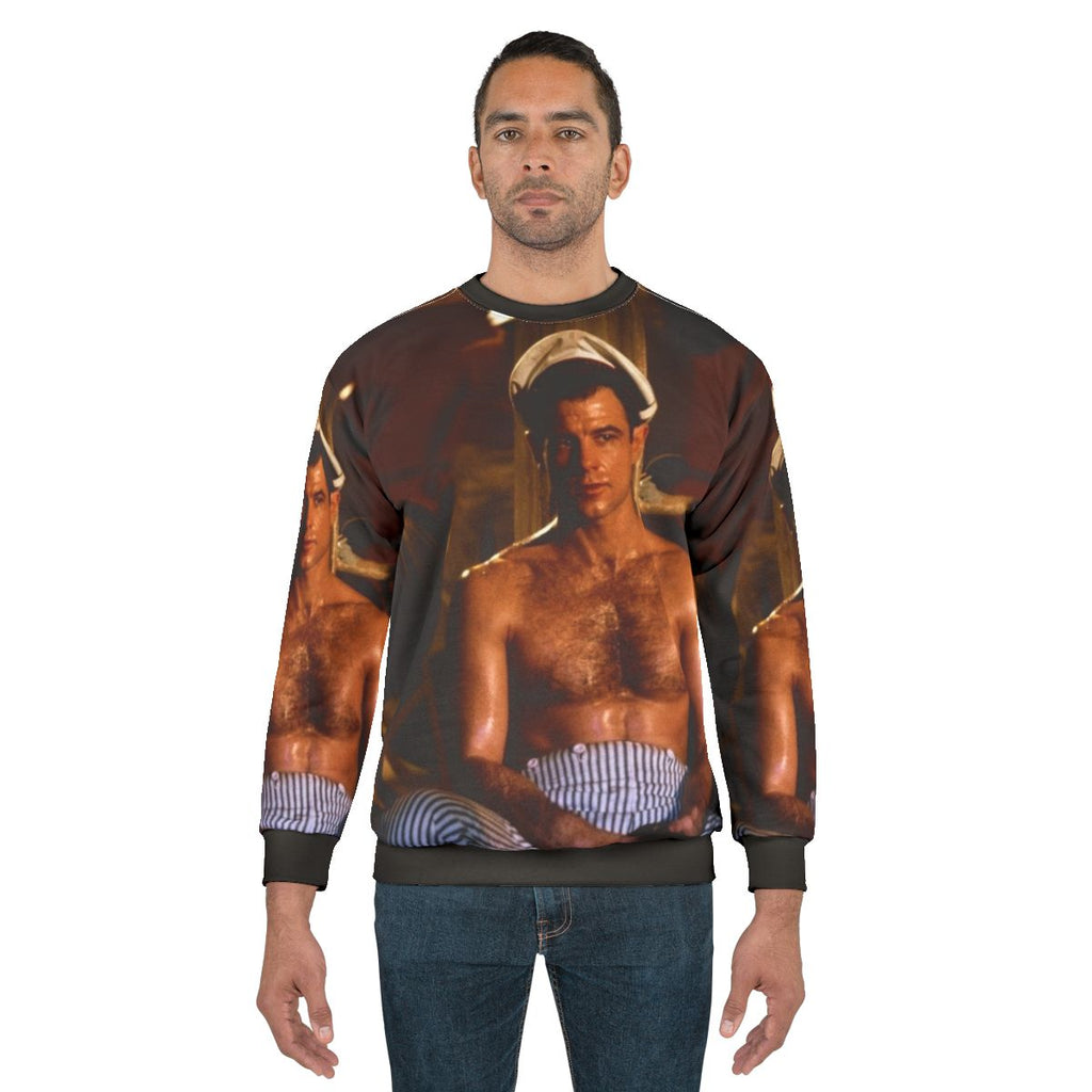 Brad Davis Querelle Sweatshirt - Iconic 1980s Gay Muscle Fashion