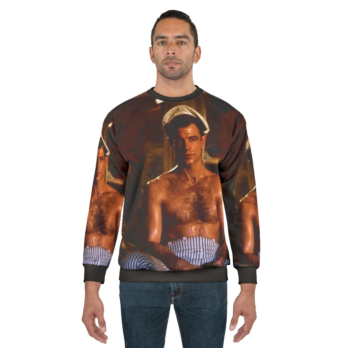 Brad Davis Querelle Sweatshirt - Iconic 1980s Gay Muscle Fashion