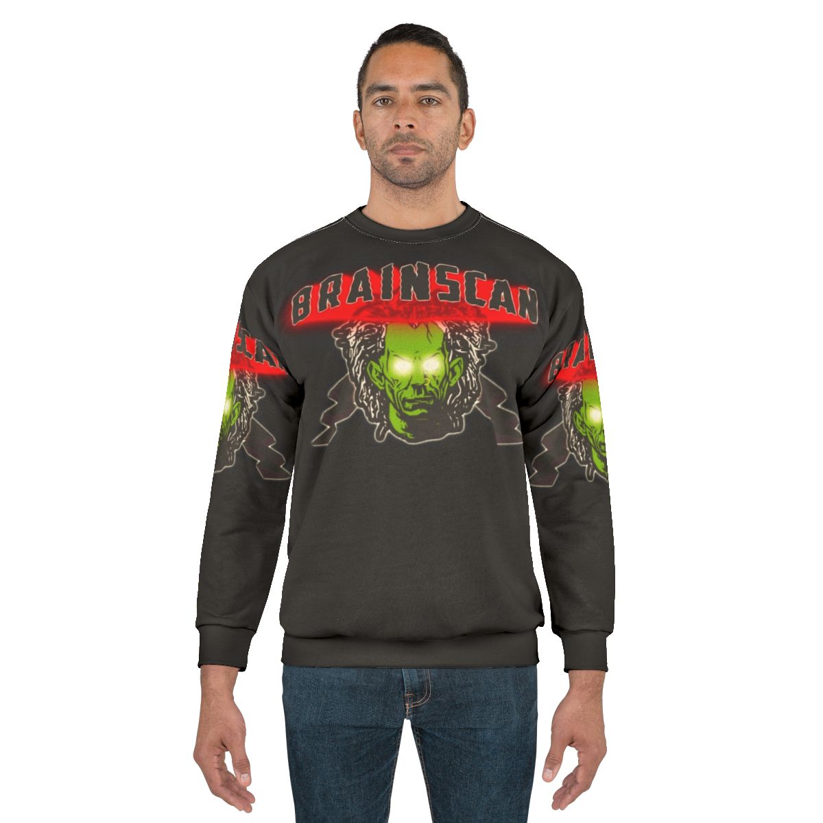 Brainscan horror movie cult classic sweatshirt