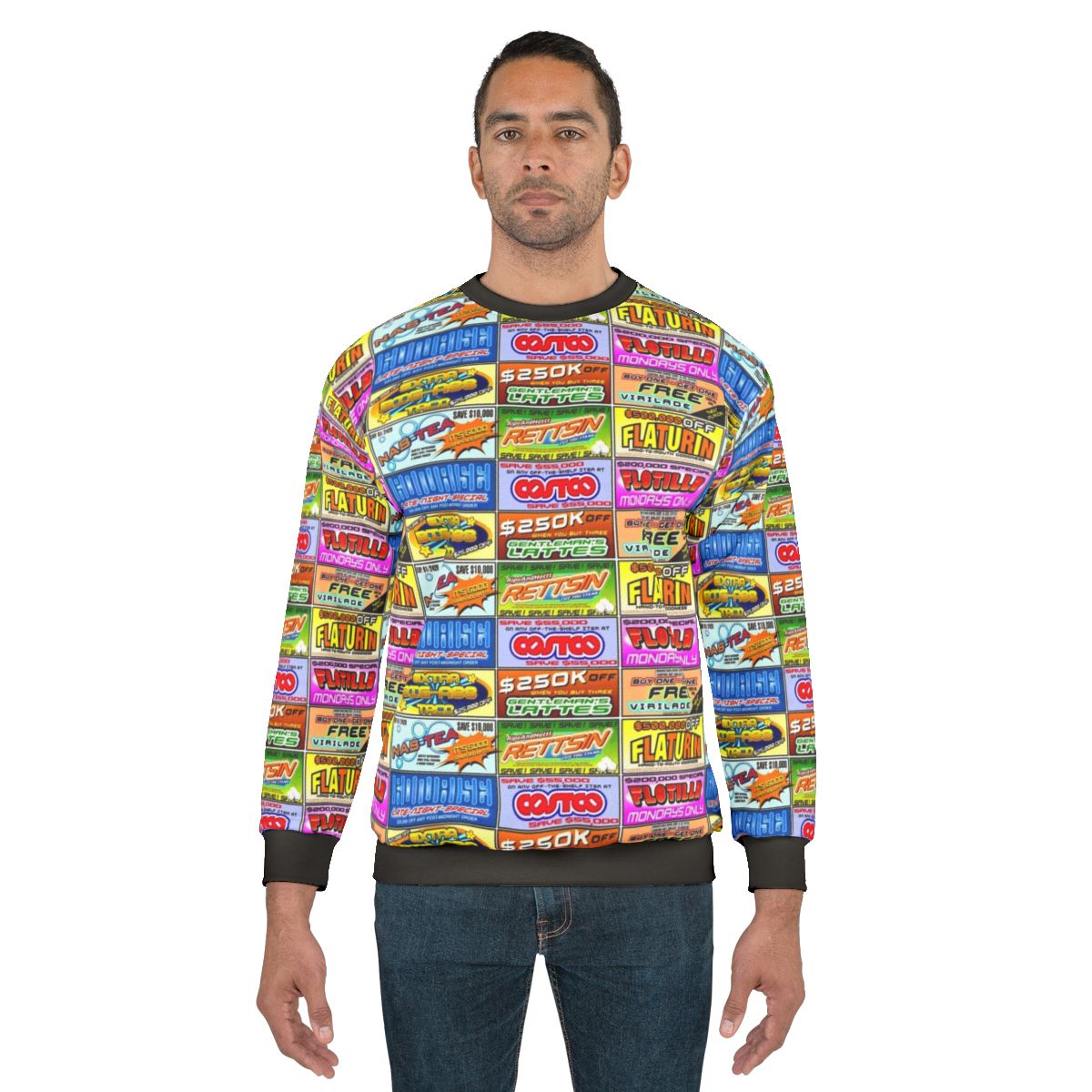 Brands of Uhmerica Idiocracy Movie themed sweatshirt