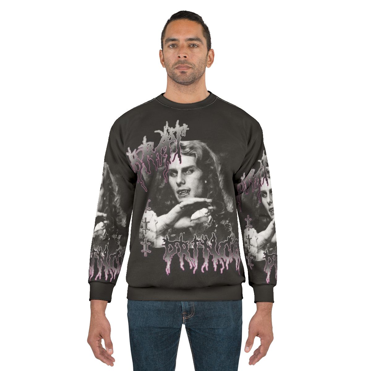 Brat Prince Vampire Sweatshirt featuring Lestat de Lioncourt from The Vampire Chronicles