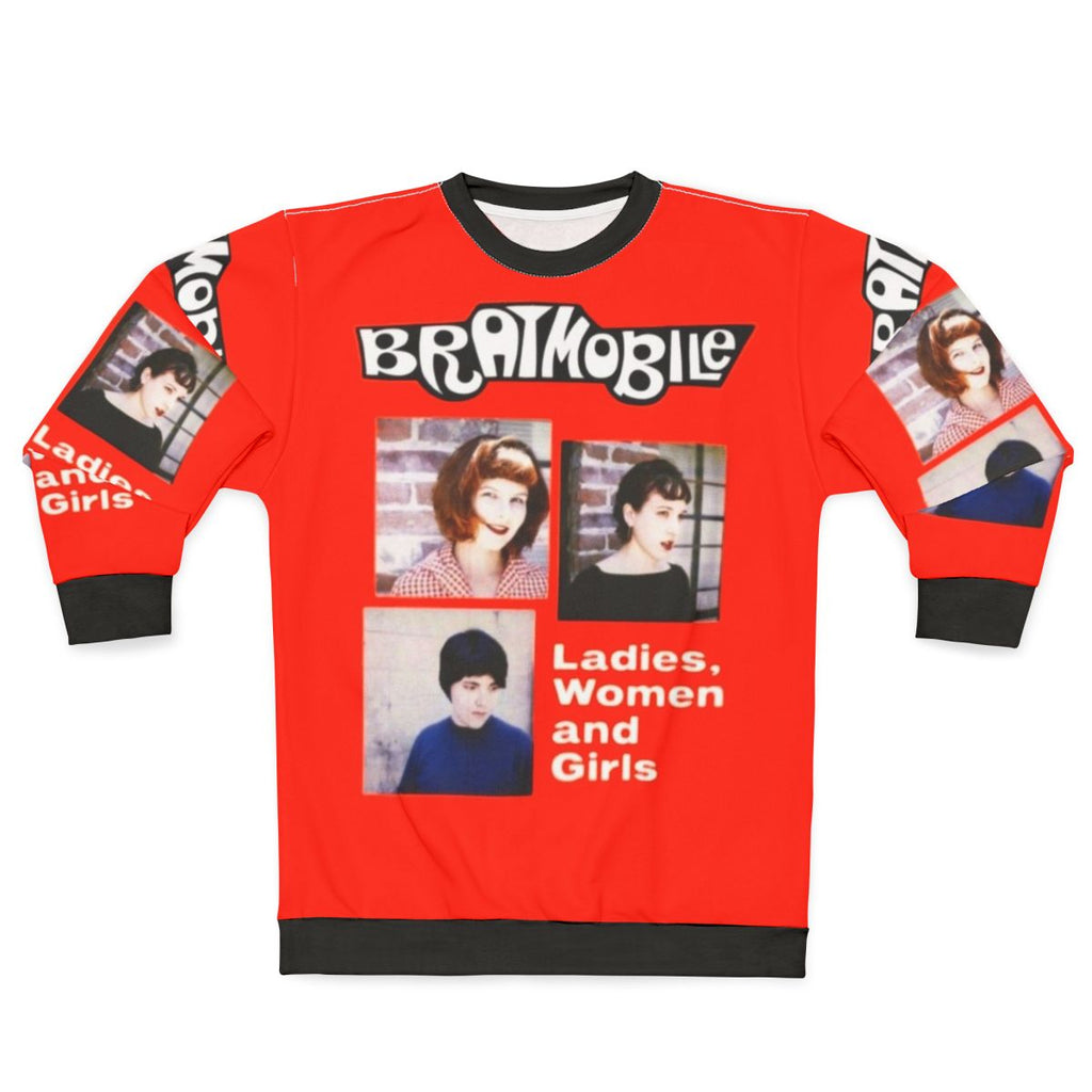 Vintage Riot Grrrl Bratmobile Sweatshirt for Women and Girls
