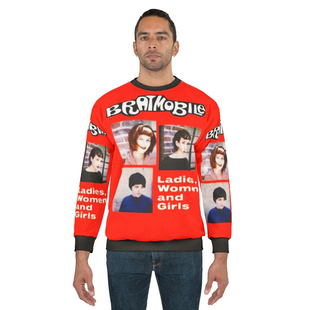 Vintage Riot Grrrl Bratmobile Sweatshirt for Women and Girls