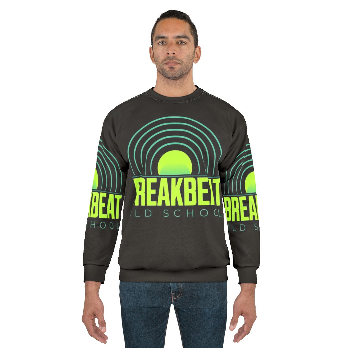Breakbeat old school music vintage sweatshirt