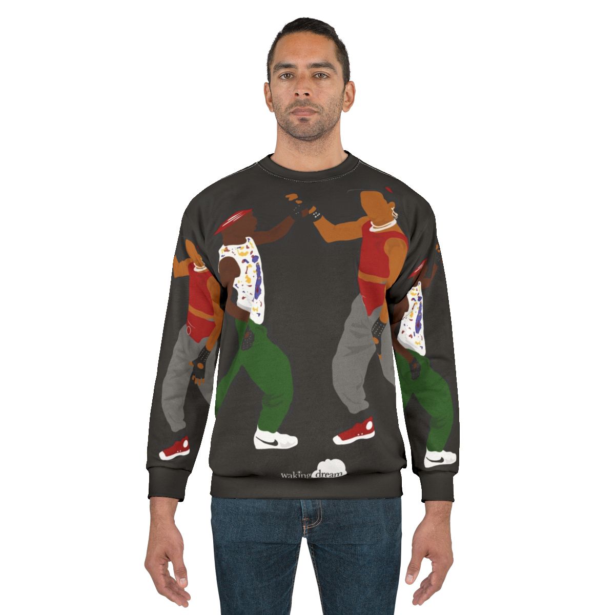 Breakin' Sweatshirt with hip-hop and breakdance design
