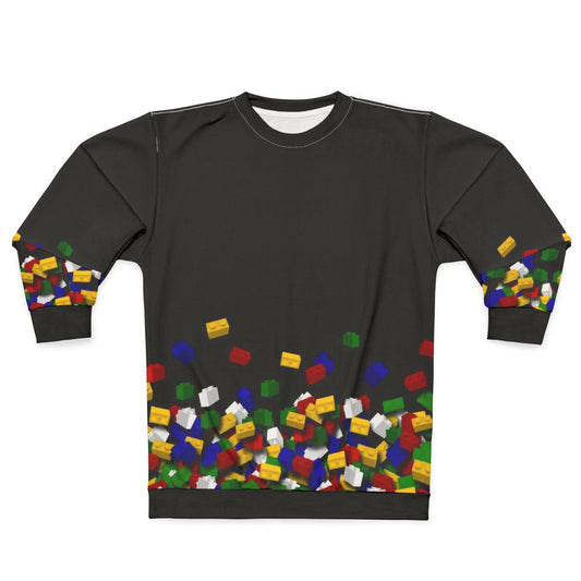 Brick Art Sweatshirt with Lego-inspired design