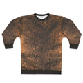 Brindle Animal Print Brown Brindle Dog Sweatshirt