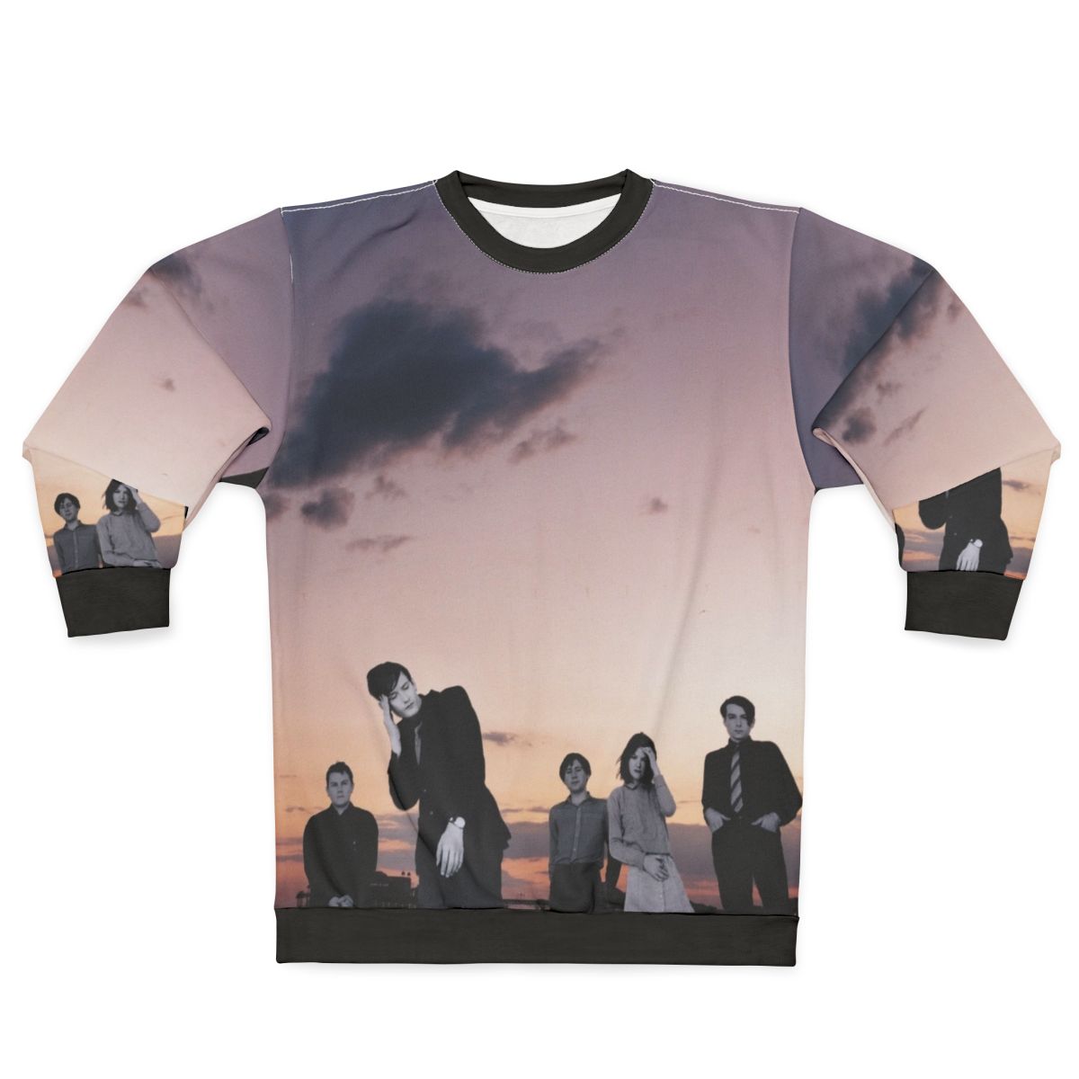 Brit Rock Sweatshirt featuring Pulp band and 90s alternative music design