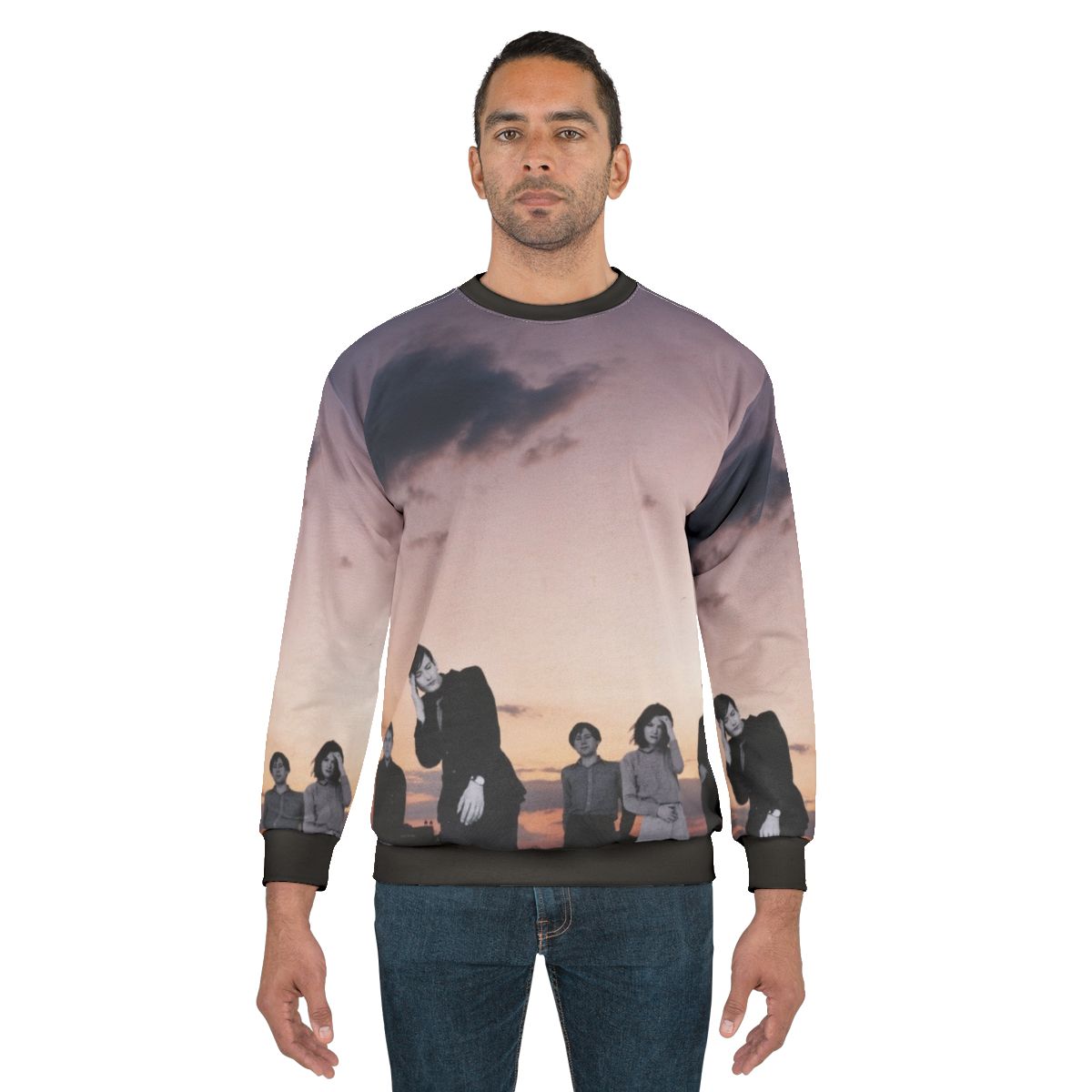 Brit Rock Sweatshirt featuring Pulp band and 90s alternative music design