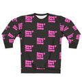 Britney Spears, Paris Hilton, Lindsay Lohan pink sweatshirt with Barbie font