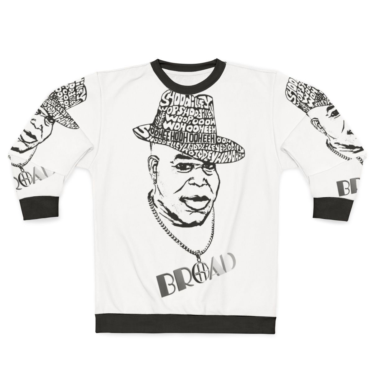 Broad sweatshirt featuring Jamaican reggae culture